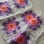 Handmade granny square baby cardigan Image 6