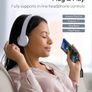 2-in-1 USB-C PD Headphone Jack Adapter [Type-C to 3.5 mm Audio Adapter for Aux, Stereo, Earphones, Headsets] [Braided Nylon Cable] Image 2