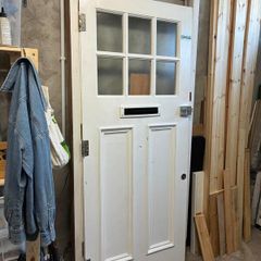 Solid Teak Front Door & Frame