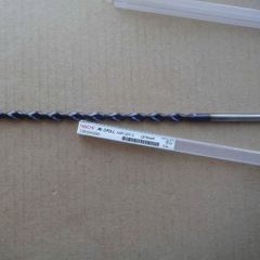 Long series drill bit, diameter 7 mm, counter 290 mm, working 200 mm. Cobalt brittle steel. Prepared by Nachi-Fujikoshi Corp. in Japan. New.