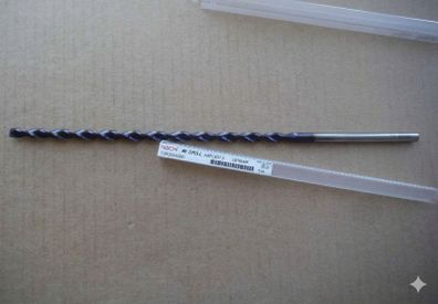 Long series drill bit, diameter 7 mm, counter 290 mm, working 200 mm. Cobalt brittle steel. Prepared by Nachi-Fujikoshi Corp. in Japan. New.