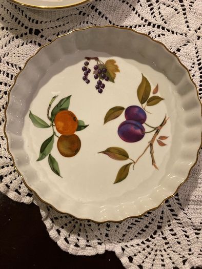 7- Evesham  bone china dishes