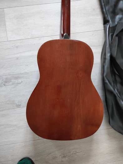 Vintage 1960s Rosetti The Schaller Scholar No.007 Classical Acoustic Guitar + leather Bag