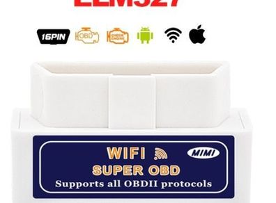ELM 327 WIFI Auto Scanner Code Reader Scanner OBD2 OBDII Diagnostic Android & IOS iPhone Torque