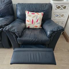 leather Navy suite