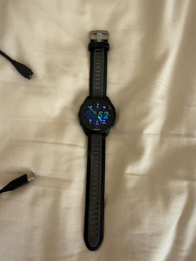 Garmin Forerunner 165 Music | 43mm | Black/Slate Grey