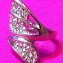 Vintage Crystal Ring Image 3