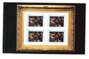 2004 Ireland 140th Anniversary of National Gallery of Ireland 3rd Issue Commemorative Stamp Booklet Pane "The Taking of Christ" by Michelangelo Merisi da Caravaggio, Mint Never Hinged (MNH). Hibernian HB149