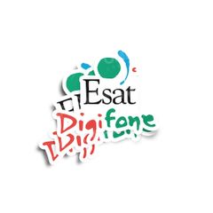 Esat Digifone Glossy Stickers 3-Pack