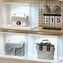 Display boxes with LED lights set of 3 stackable brand new Image 3