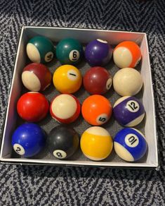 Pool balls