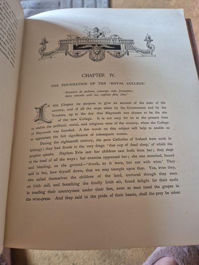 Unique Find. Maynooth College: its Centenary History, 1795-1895. John Healy. 1895.