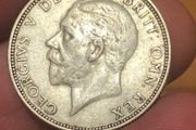 1936 Florin George V Silver