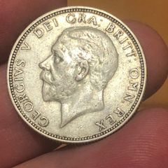 1936 Florin George V Silver