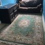 XL Pale Sage Woollen Rug Image 8