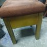 Antique Bar stool and bench Image 2