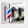 Rotating Strips LED Barber Pole Light Red White Blue Image 2