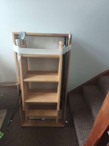 Attic ladder -foldable