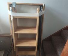 Attic ladder -foldable
