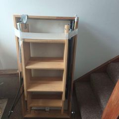 Attic ladder -foldable
