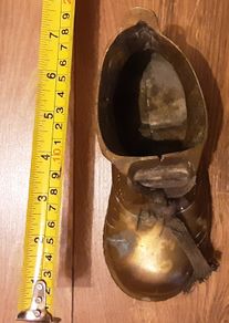 heavy brass boot
