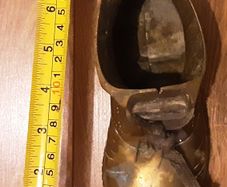 heavy brass boot