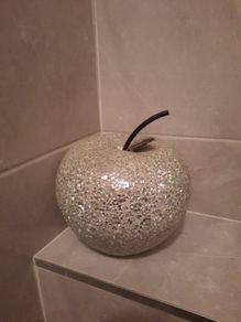 mirror mosaic apple decor
