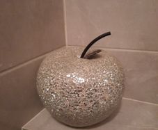 mirror mosaic apple decor