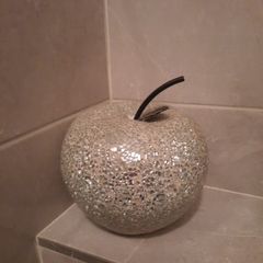 mirror mosaic apple decor