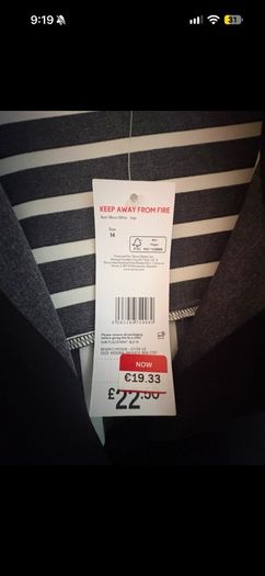 F&F Striped Blouse