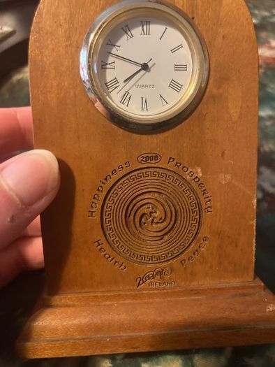 Hand made clock free postage