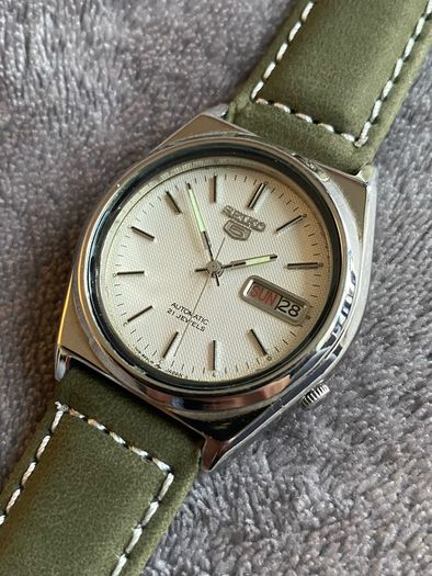 Retro SEIKO Automatic Day/Date c.1988