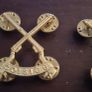 Coisite Irish Infantry collar badges Image 2