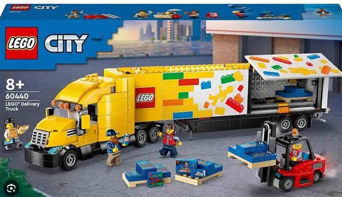 LEGO City - 60440 - Yellow Delivery Truck - Used set