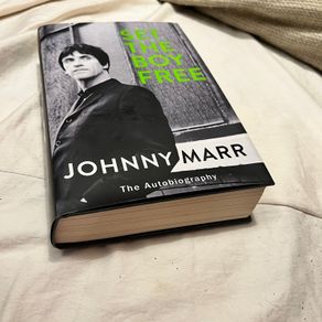 signed Johnny Marr autobiography