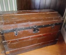 Old wooden chest
