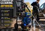Petrol Pressure Washer 186 Bar  196cc High Power Jet Washer
