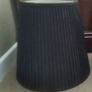 Modern Pleated Black 35cm Light Shade Image 3