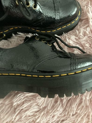 Dr Marten patent leather shoes