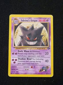 pokemon 2000 sabrinas gengar gym challenge 29/132 LP
