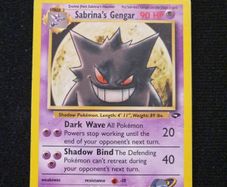 pokemon 2000 sabrinas gengar gym challenge 29/132 LP
