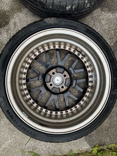 18 inch SSR Professor MS1 split wheels.