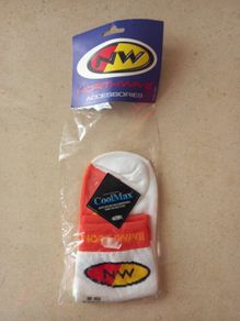Northwave Accessories CoolMax Cycling Socks ABK9938 EU 40-43 White Orange