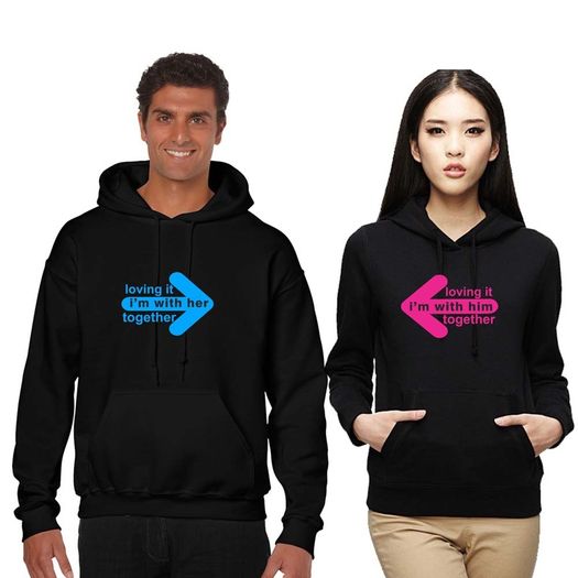 Loving it Together Couple Hoodies (set)