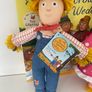 New THE SCARECROWS' WEDDING Harry O'Hay & Betty O' Barley Figures plus either Soft Cover or Board Scarecrows' Wedding Childrens Book Image 4