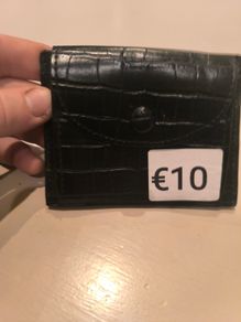 Leather card holder