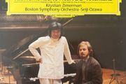 Mega-collectable and mint classical piano concerto on Deutsche Grammophon. Frank Liszt Klavierkonzeta Nos. 1 and 2. Totentanz. Featuring Krystal Zimmerman and Seiji Ozawa.