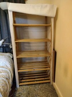 Canvas Shelving Unit