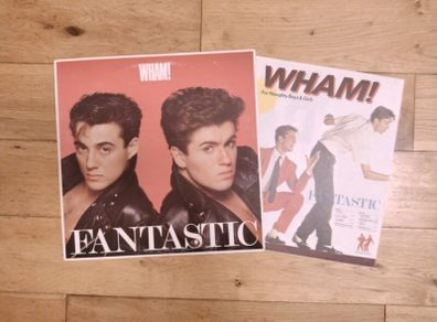 Wham !''Fantastic". Original Record 1st.press Nm. Japan Press