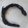 Vintage 1950's Marshall Field & Company black bow and beads headband - Collectable Image 4